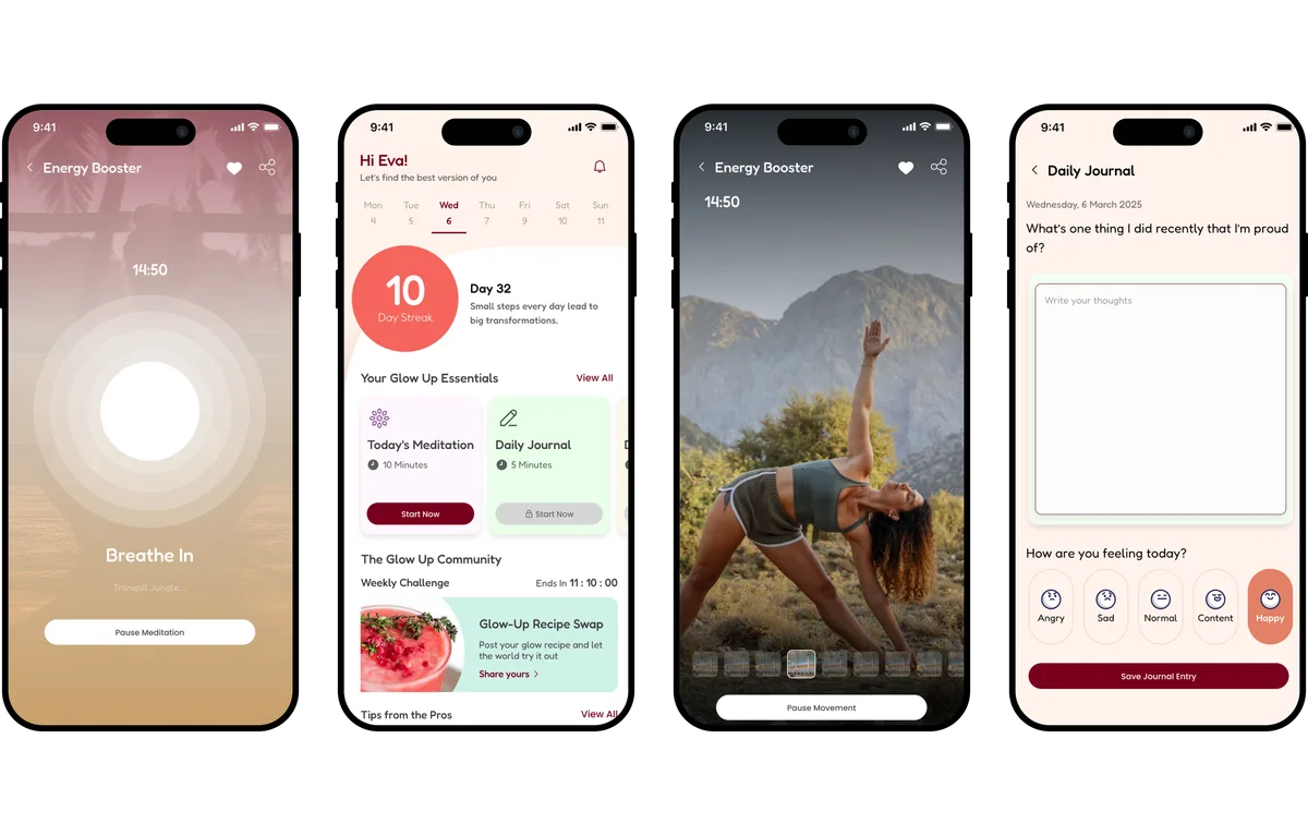 MyGlowUp — Movement & Yoga Routines